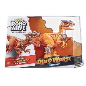 ZURU Robo‎ Alive Dino Wars Raptor Real Life Robotic Pet Toy NEW